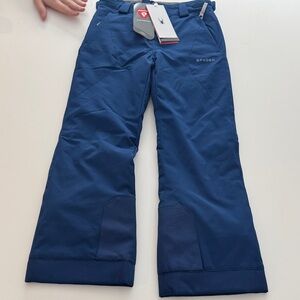 Spyder Navy Insulated Snow Pants